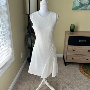 Calvin Klein White Flare Sleeveless Dress